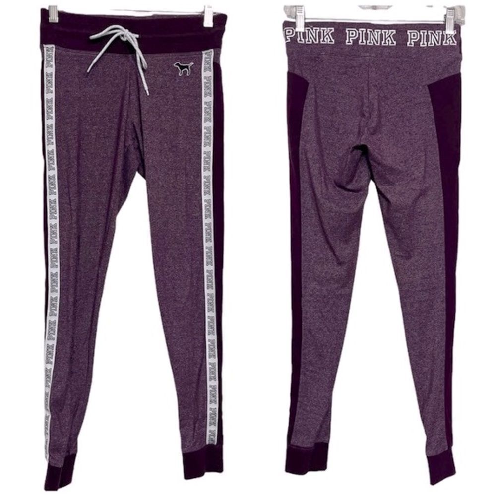 Victoria's Secret PINK joggers classic logo with cell phone side pockets comfy